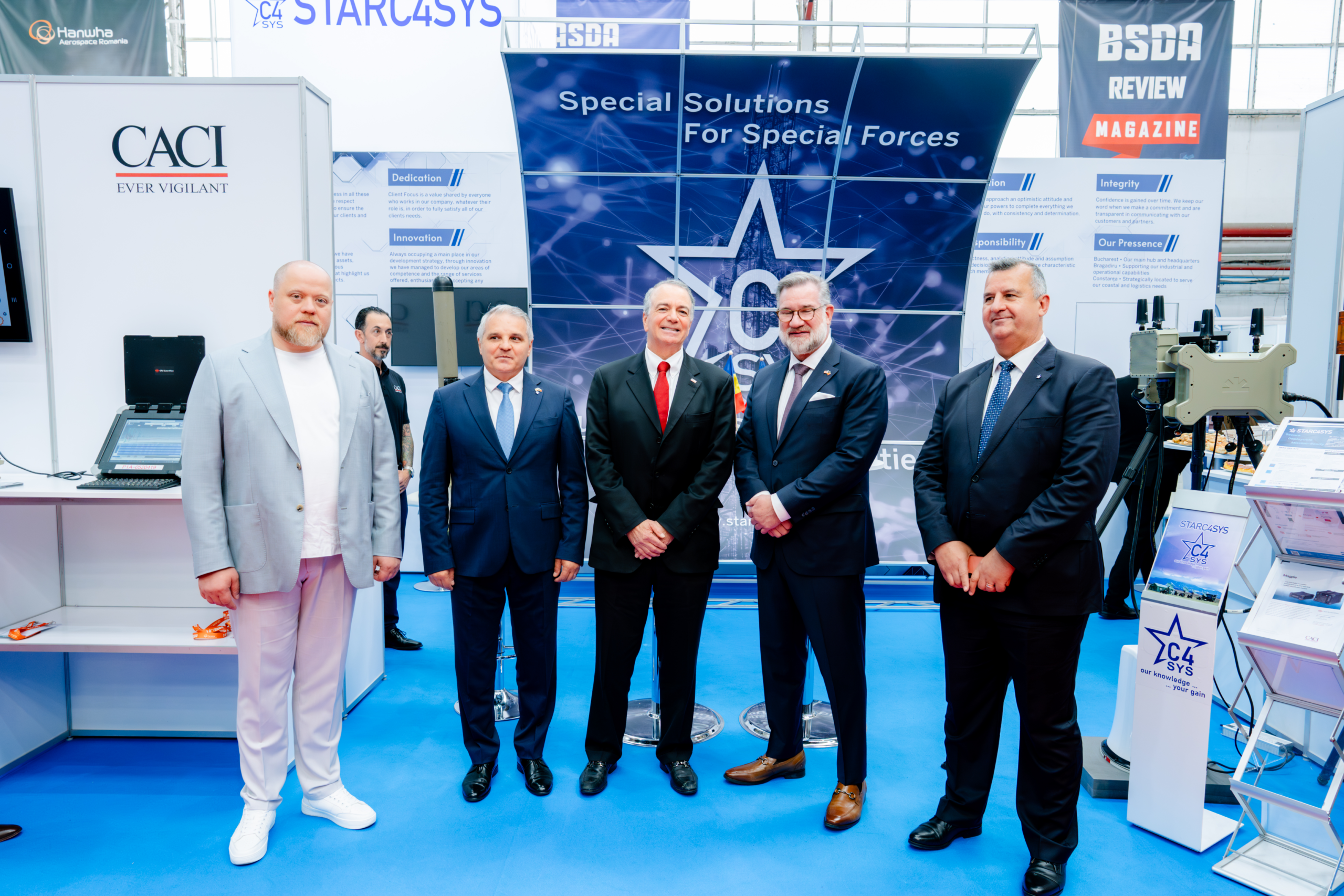CCG Facilitates Strategic Teaming Between CACI International and STARC4SYS for Romanian Electronic Warfare Programs